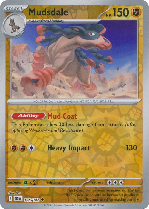 Mudsdale [Reverse Holo]
